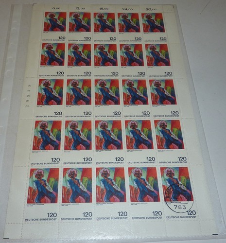 Brd bogen 1974 maler - bogen,