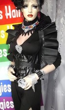 Show Leder Kragen,Unterbust