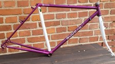 Retro Rahmenset 28” Gravelbike Gudereit Reynolds 531 gemufft , leicht !