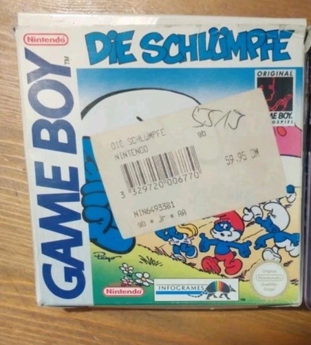 Die schlümpfe nintendo game - die,