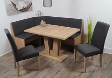 ECKBANKGRUPPE BREMEN VADUAR TRUHENECKBANK 165x125 TISCH 2 STÜHLE
