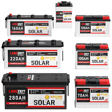 70Ah - 280Ah Solar Batterie Versorgungsbatterie Wohnmobil ( 100 120 160 220 Ah )