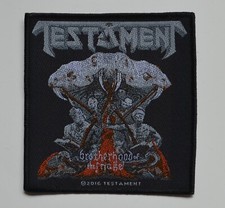 TESTAMENT - Brotherhood Of The Snake - 9,8 cm x 9,2 cm - Patch - 164177