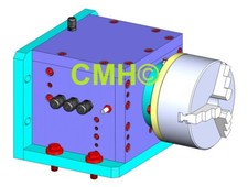 Bauplan CNC-Rundtisch /