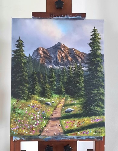 Landschaft alpen wiese - alpen,
