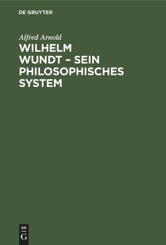 Wilhelm wundt sein - wilhelm,