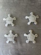 4x Audi A6 A 6  Radzierblende Radkappe Nabendeckel Wheel Center caps 4F0601165 N