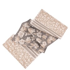 SANDER Klint Tischläufer Läufer Tischband Tischwäsche Jacquard 48x140 cm grey