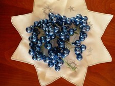 Mini Weihnachtskugeln Glas Draht Basteln Gesteck Deko Weihnachten Spiegelbeeren