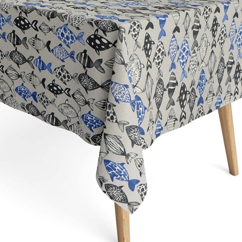 Tischdecke jacquard - tischdecke,