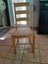 ess zimmer stühle 4 er set gebraucht Eiche massiv