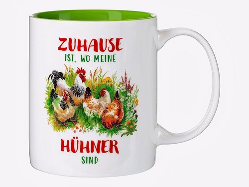 Tasse hühner becher - hühner,