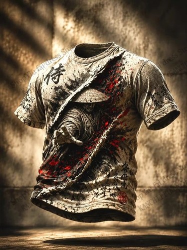 Samurai gedruckte grafik - gedruckte,