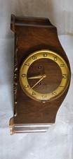 Kaminuhr Uhr Original Kieninger Holzgehäuse Gong Mechanisches Werk mit Schlüssel