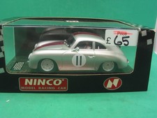 NINCO 1/32ND 50178 PORSCHE 356-A COUPE #11 MINT CAR SLEEVE ONE SNAG SEE PIC