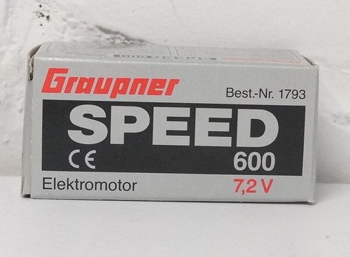 Graupner speed 600 - 600, 7.2v