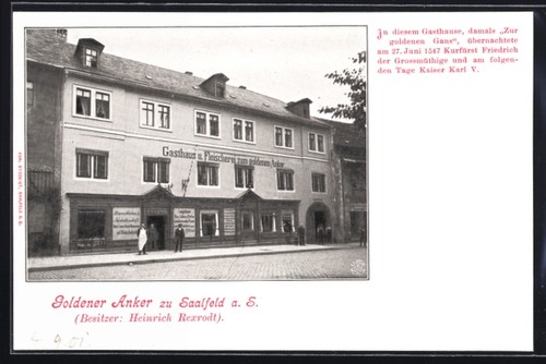 Saalfeld gasthaus - a.,