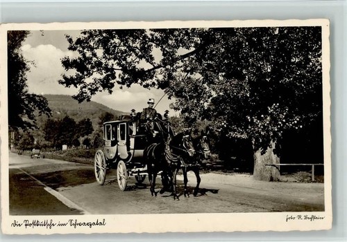Schwarzatal postkutsche 1939 - schwarzatal,
