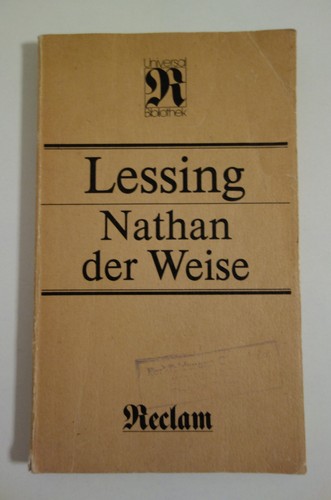 Nathan der weise gotthold - nathan, weise,gotthold