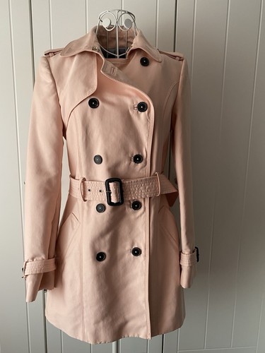 Zara trenchcoat xs rosa - zara,