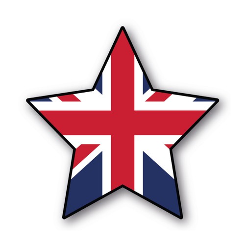 Union jack stern aufkleber - jack, |