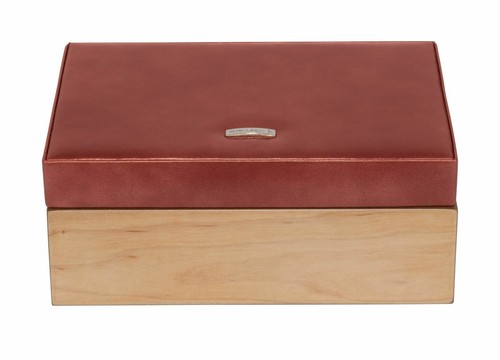 Windrose wood jewelry box - wood,