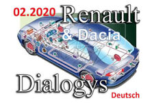 Renault Dacia Dialogys 02.2020 Version 4.91 Komplett in Deutsch Keine VM-Ware!