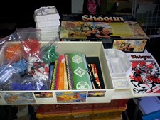 shogun Brettspiel vollständig MB Gamemaster 1986 Vintage