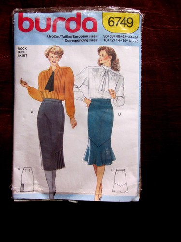 Burda schnittmuster 6749 - 2, x