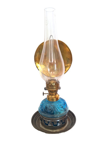 Alte petroleum wandlampe - alte,