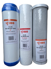 Wasserfilter Filtereinsatz Vorfilter 10" Schaumeinsatz CTO GAC Kohlenstoff SET