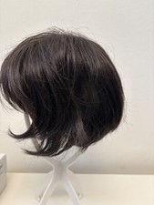 BELLE MADAME- Bob- ECHTHAAR- PERÜCKE- BY DENING- dark mocca -nur einmal getragen