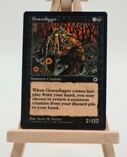 Gravedigger  Portal 1 Magic Karte MTG englisch (Totengräber)