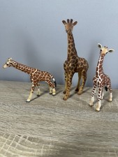 Schleich Giraffen Familie, 3 Tiere Dschungel Afrika, Giraffe