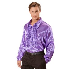 Discohemd Rüschenhemnd 70er