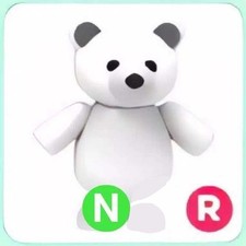 Adopt Me Neon Ride Polar Bear (look in description!)