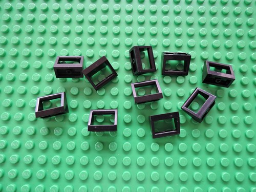 Lego fliese platte 1x2 - , 10