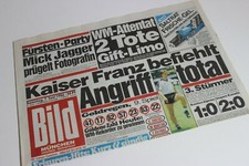BILDzeitung 07.06.1986 Juni