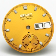 Yellow dial vintage seiko - yellow,