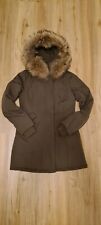 ATTENTIF PARIS ECHTFELL PELZ PARKA WINTERJACKE SCHWARZ Gr.36 