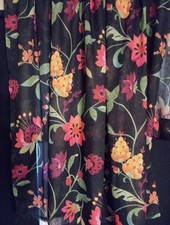 heine home vorhang Schwarz Bunt 1 Schal