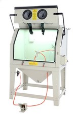 990Liter Sandstrahlkabine Sandstrahler Sandstrahlen externe Filteranlage  01650