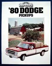 Prospekt brochure 1980 Dodge
