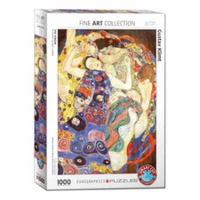 Eurographics Puzzle Die Jungfrau von Gustav Klimt, 1000 Teile, 68 x 48 cm