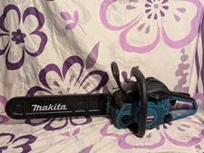 Makita EA3201S35A Benzin-Kettensäge 35 cm 1,35 kW Schwarz Türkis Selten genutzt