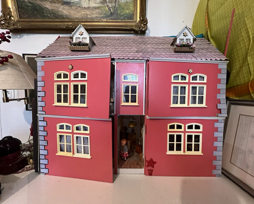 Puppenhaus 9 zimmer - puppenhaus, 1:12