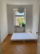 neues palettenbett 180x200, massivholz kiefer inklusive matratze