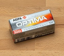 Agfa Optima 100 Professional Negativfilm Rollfilm 120, abgelaufen 08/2006
