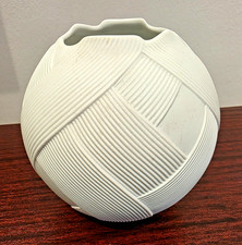 KAISER PORZELLAN Hazienda Vase Design M. Frey Biskuitpozellan wie neu