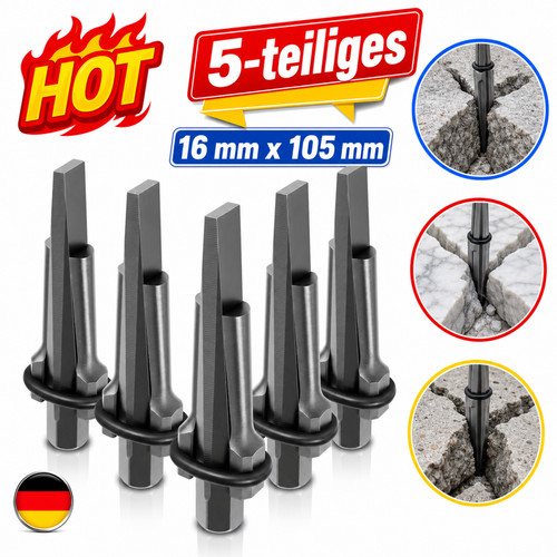 Felsspalter 5er pack - pack, mm